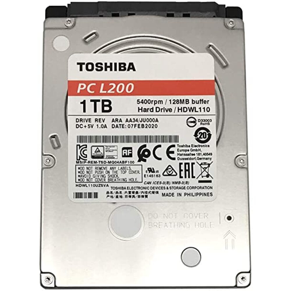 Disco Duro Toshiba Hard Drive HDWL110  1 TB