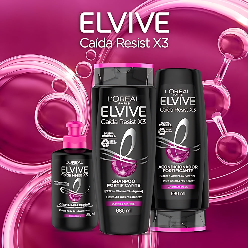 Acondicionador Elvive Arginina Caída Resist X3 400 ml