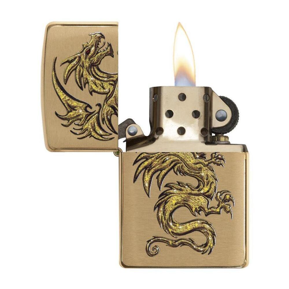 Encendedor Zippo  Diseño de dragón 29725