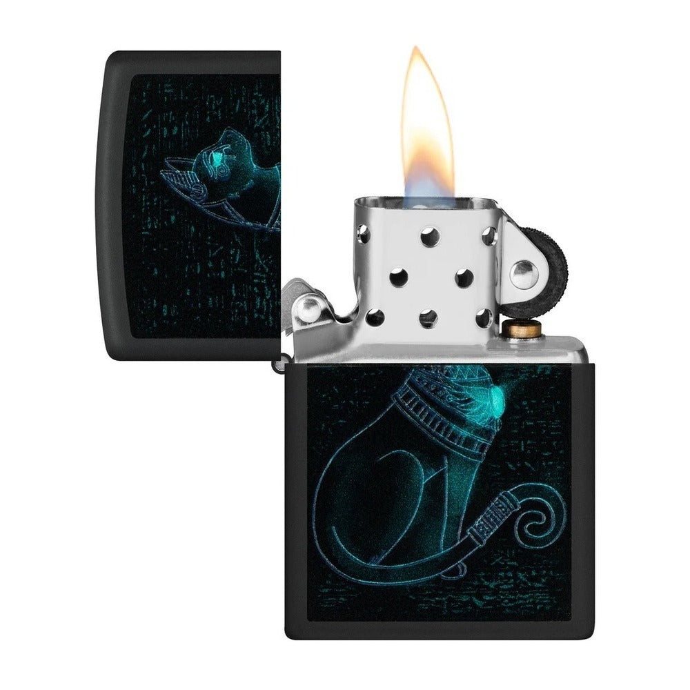 Encendedor Zippo Diseño de gato espiritual 48582