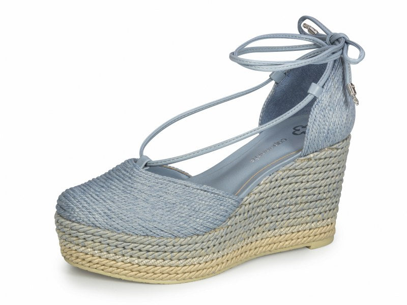 Zapato para Dama Capodarte Espadrille Salto Medio Sintetico