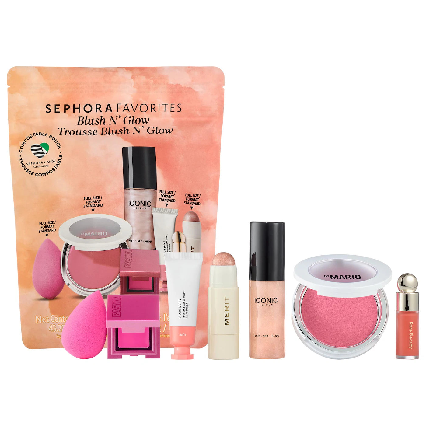 Estuche Económico de Maquillaje Blush N' Glow Blush Favoritos de Sephora