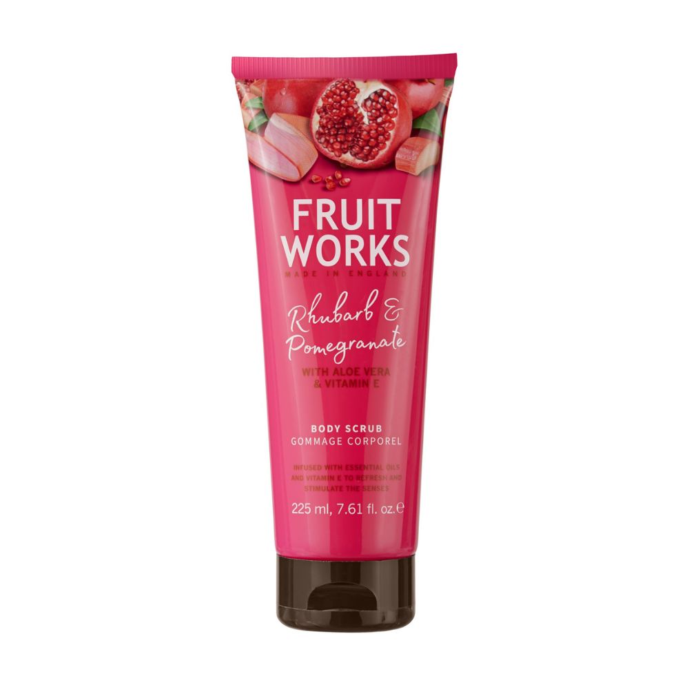 Exfoliante Grace Cole Rhubarb & Pomegranate 225g