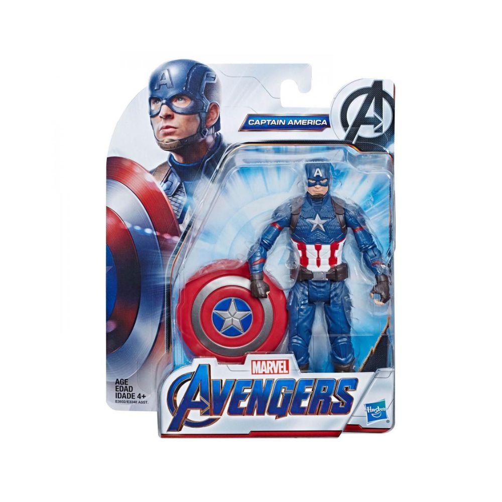 Figura De Acción Hasbro Avengers Capitán America De 6 Pulgadas