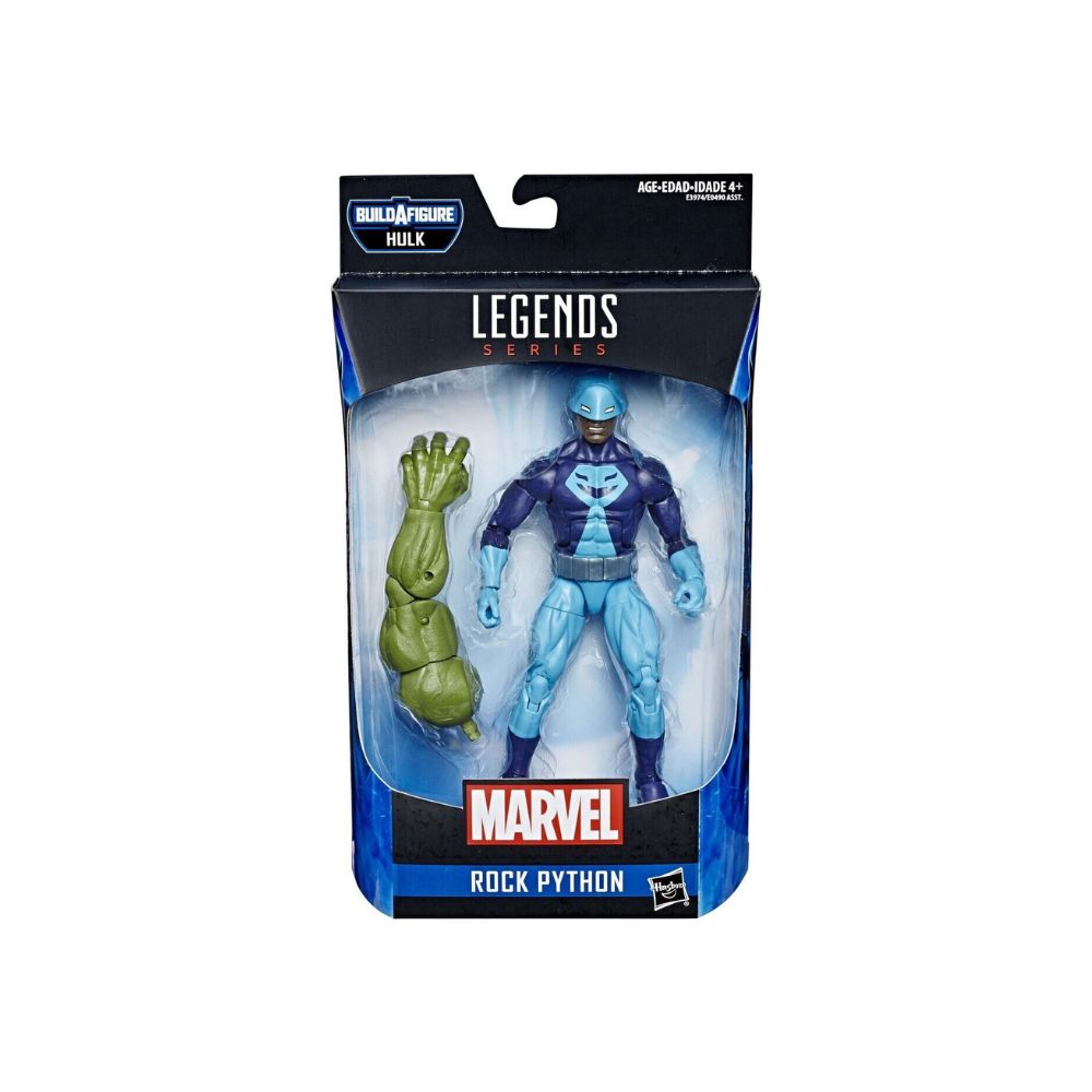 Figura de acción Hasbro Rock Phyton Marvel Legends The Avengers de 6 Pulgadas