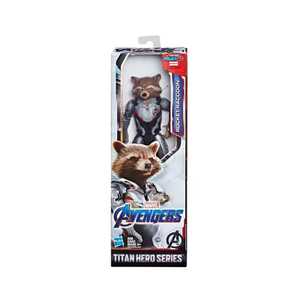 Figura de Acción Hasbro Rocket Raccon Avengers Engame Titan Hero Series