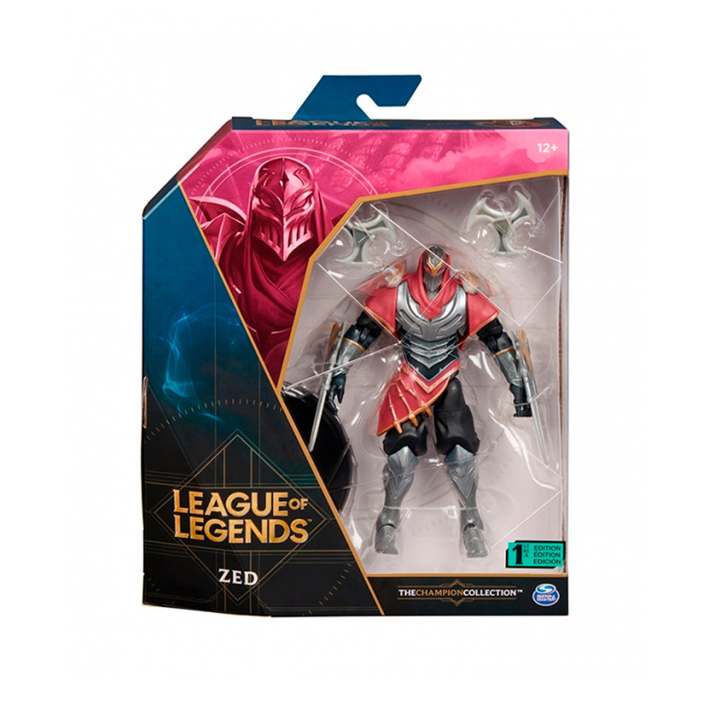 Figura de Acción Spin Master de Zed de League of Legends