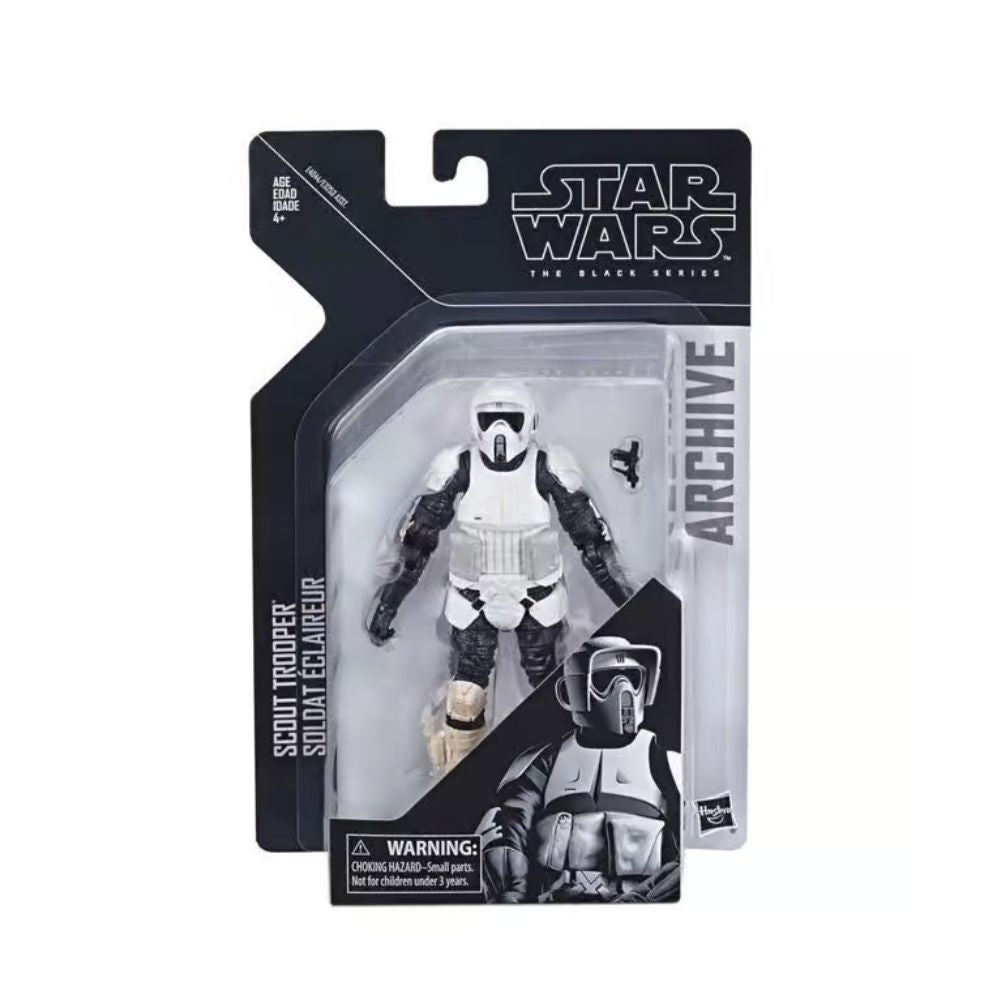 Figuras de Accion Hasbro Scout Trooper Star Wars Black