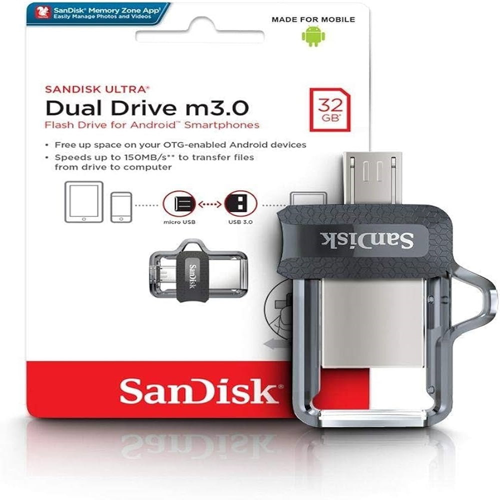 Flash Drive Sandisk Ultra Dual Drive m3.0 64GB