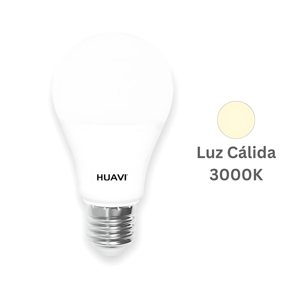 Foco Huavi LED E27 Luz Cálida