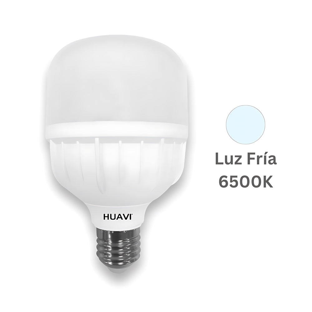 Foco LED E27 Tipo T Huavi Blanco Frío