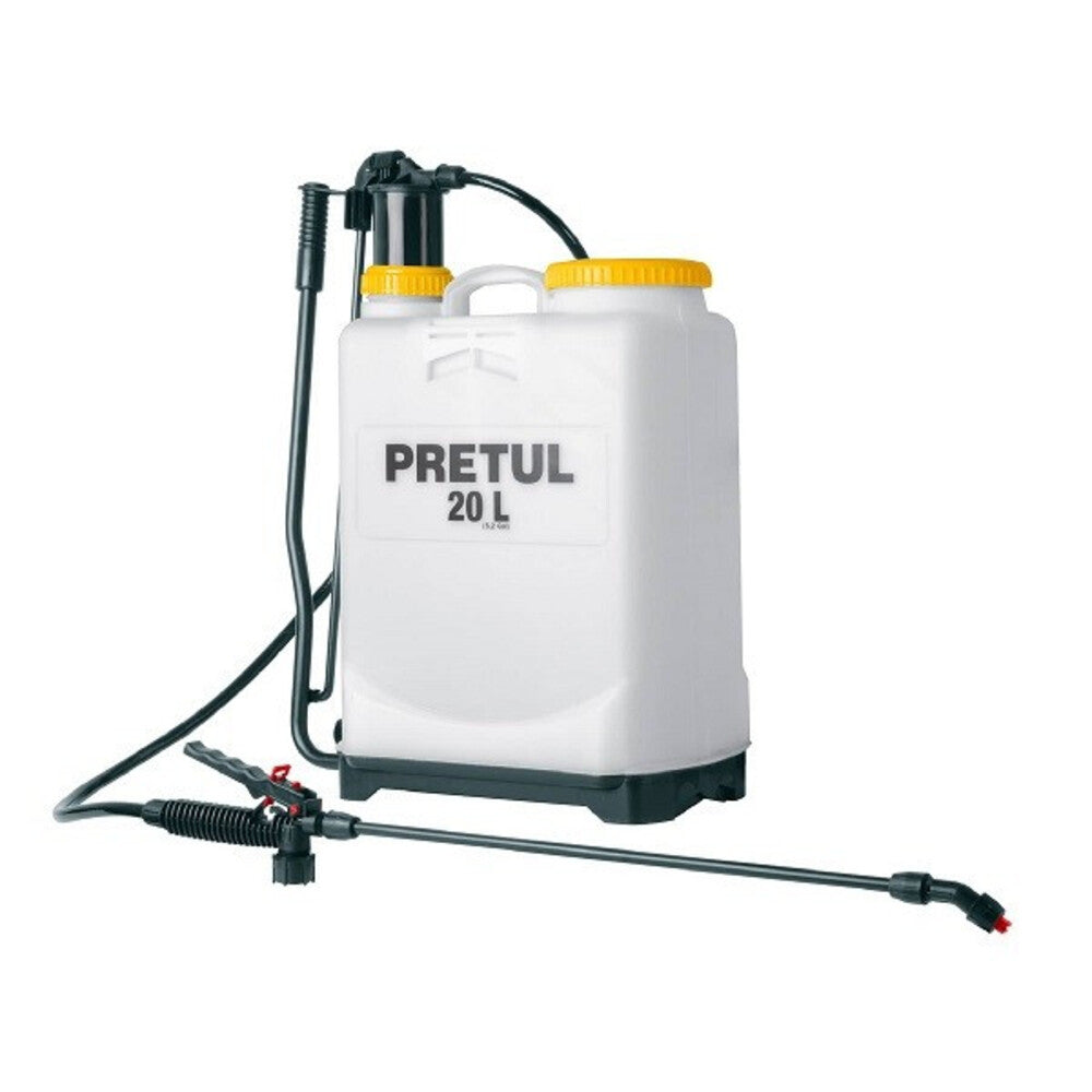 Fumigador de 20 L Pretul manual de mochila