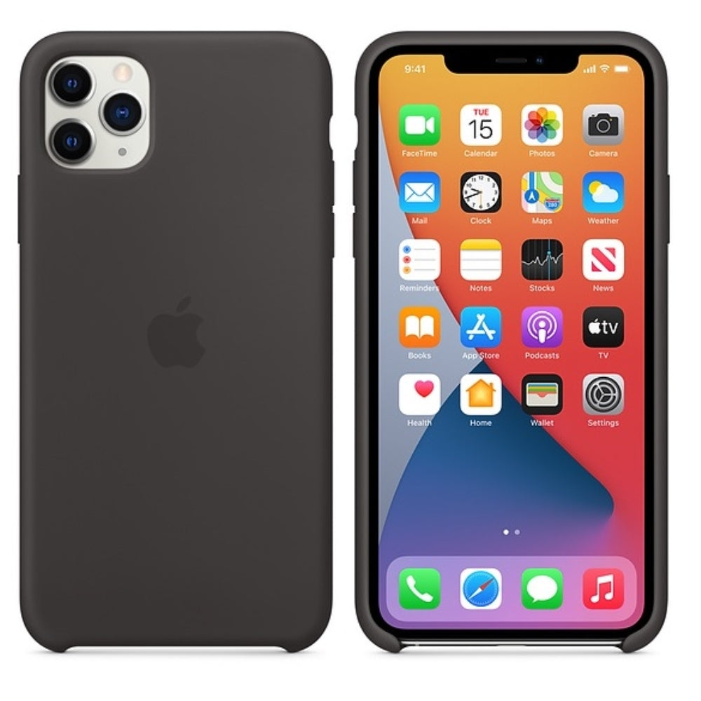 Funda Apple Original Iphone 11 Pro de Silicona color Negro Codigo MWYN2ZM/A