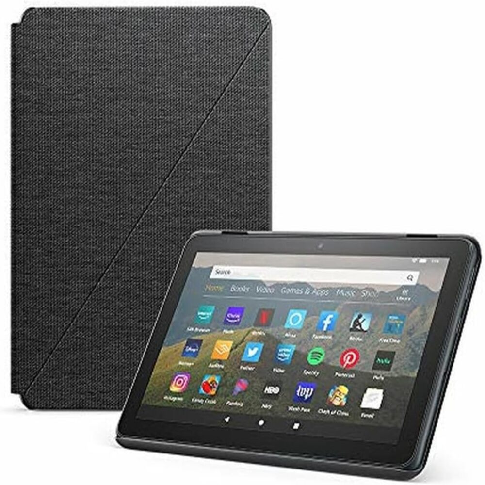 Funda Amazon Original para Tablet Amazon Kindle Fire HD8 10ma Gen color Negro