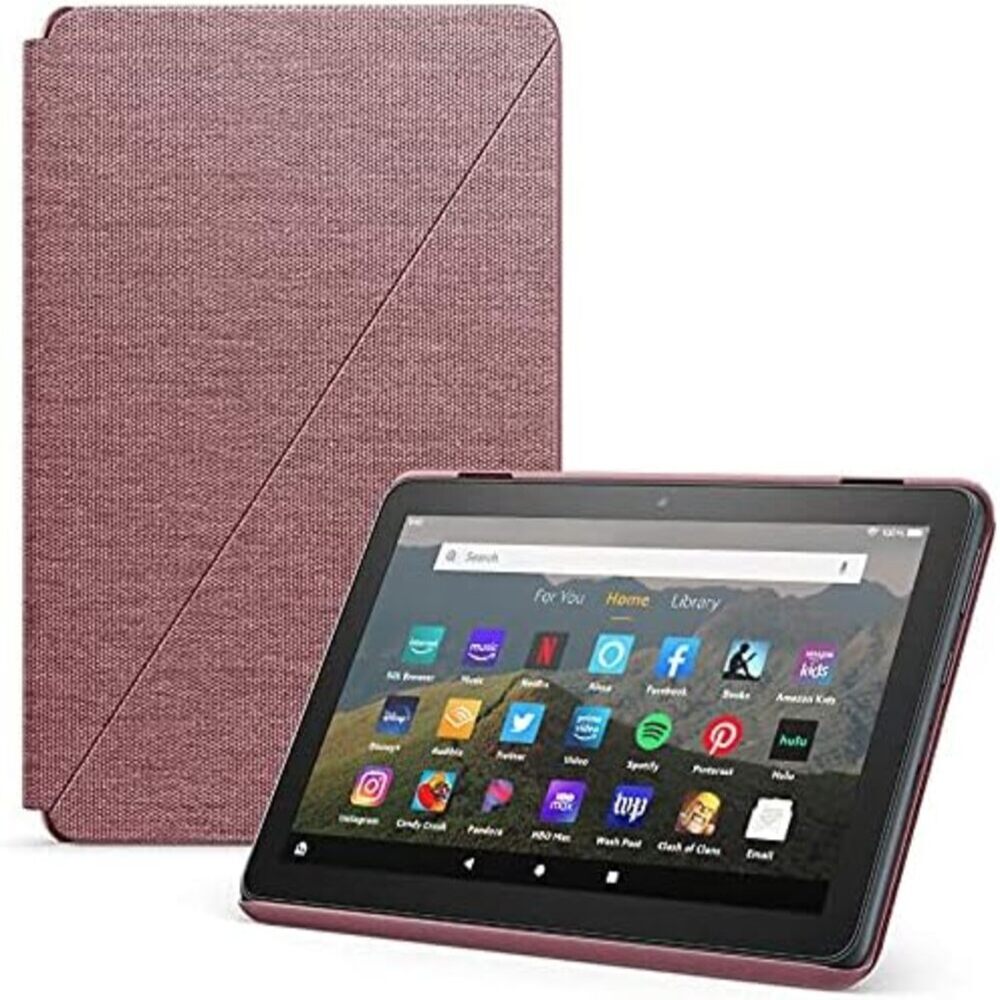 Funda Amazon Original para Tablet Amazon Kindle Fire HD8 10ma Gen color Rosado