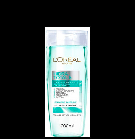 Loreal Hidra Total 5 Loción Piel Normal Mixta 200ml