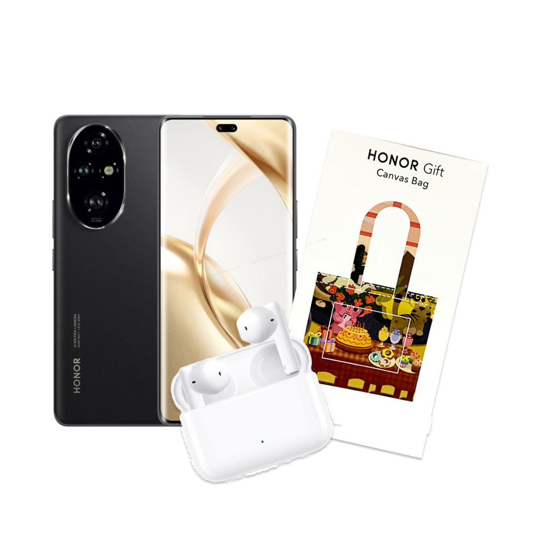 Combo Honor 200 PRO 512GB + Honor Choice Earbuds X + Bolsa Honor Canvas