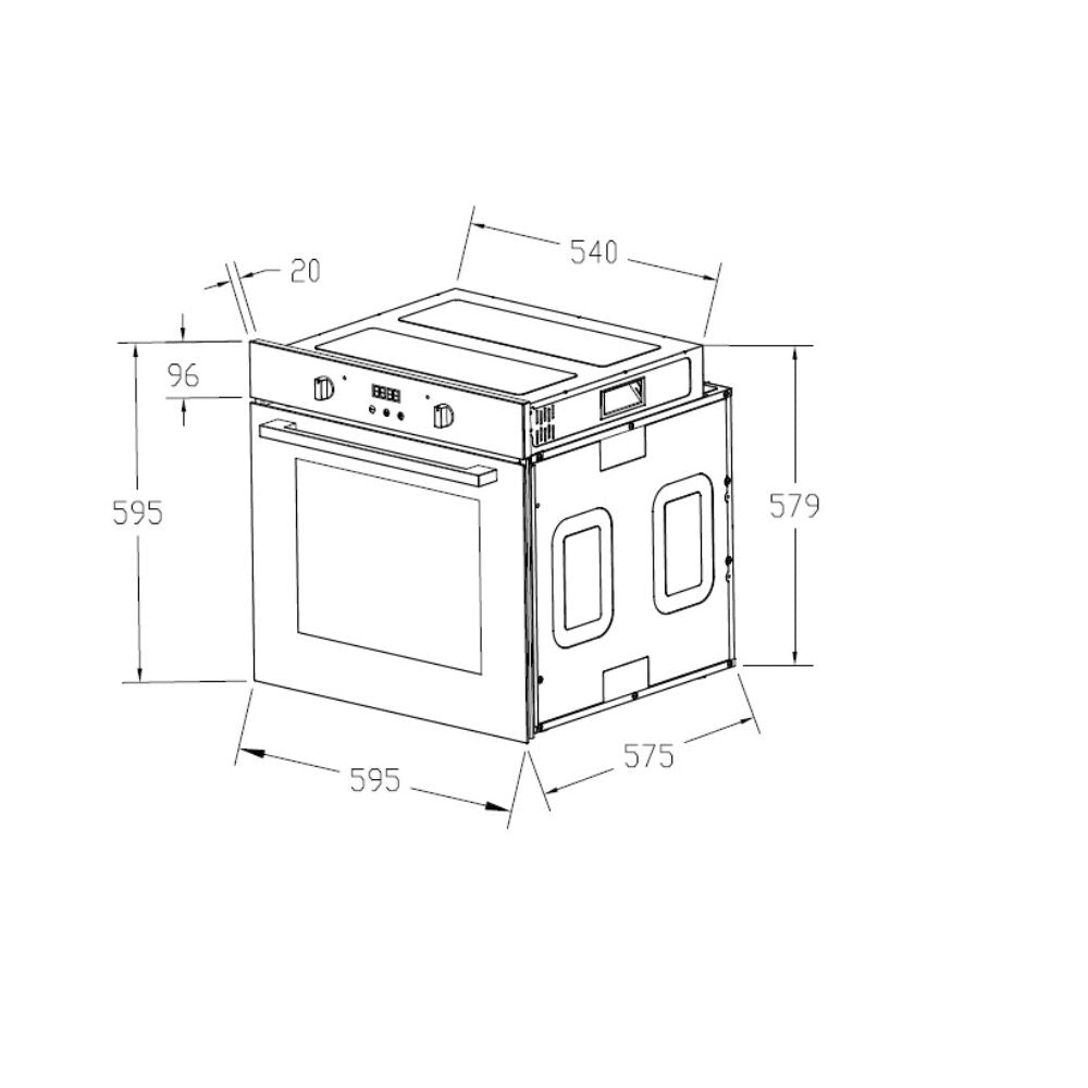 Horno Eléctrico Bloom Esencial 3F