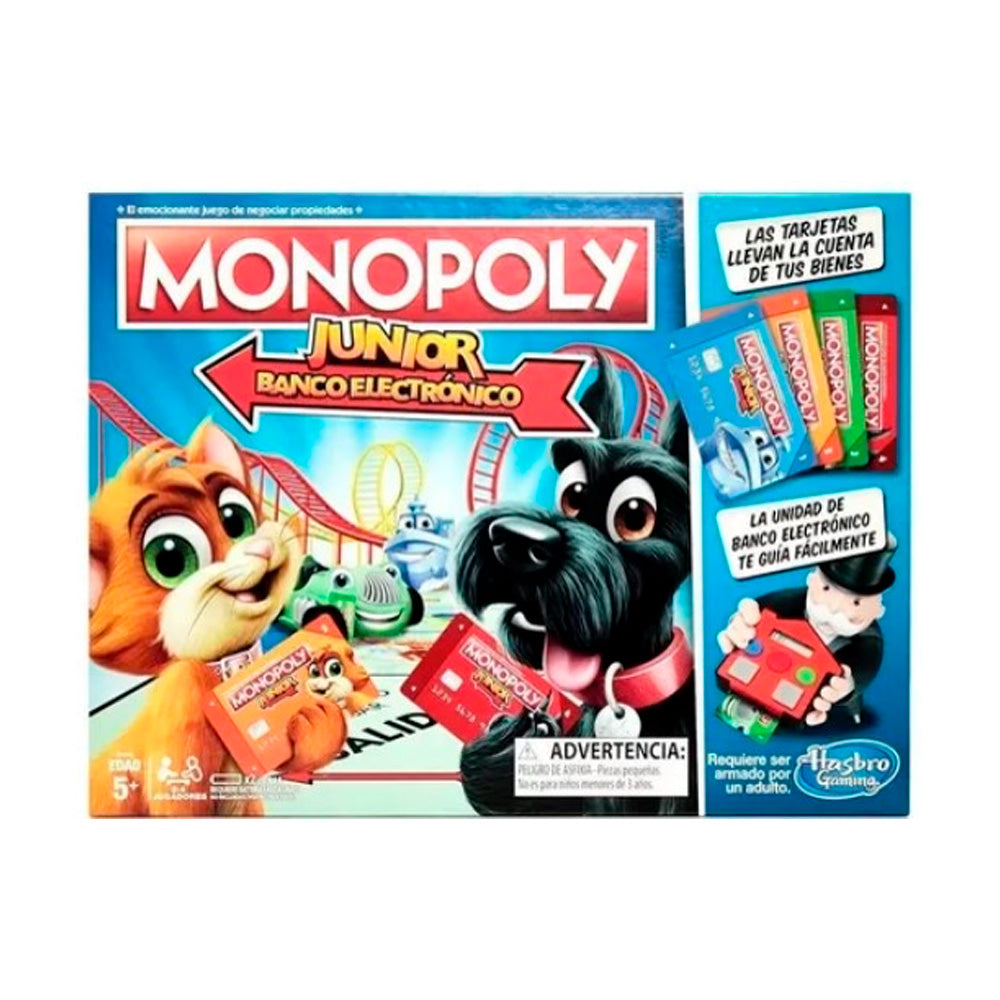 Monopolio Hasbro Electronico Junior