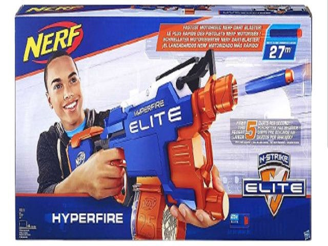 Arma de Juguete Nerf NStrike Elite Hiperfire Blaster