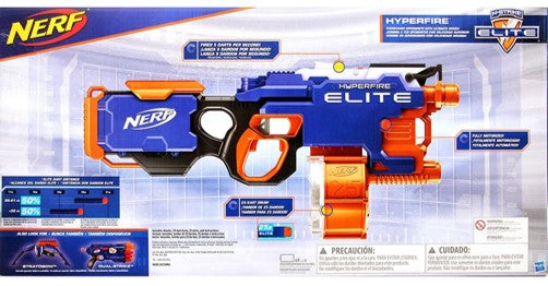 Arma de Juguete Nerf NStrike Elite Hiperfire Blaster