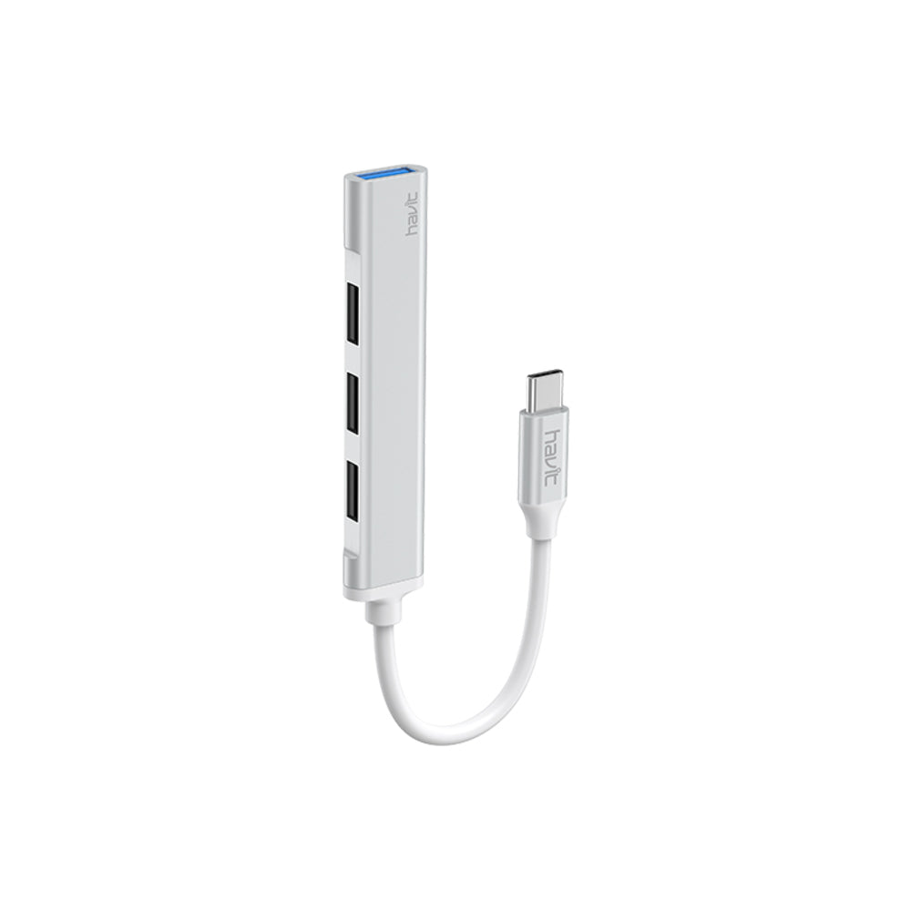 Hub HAVIT USB-C a 4 puertos USB-A Codigo HB41