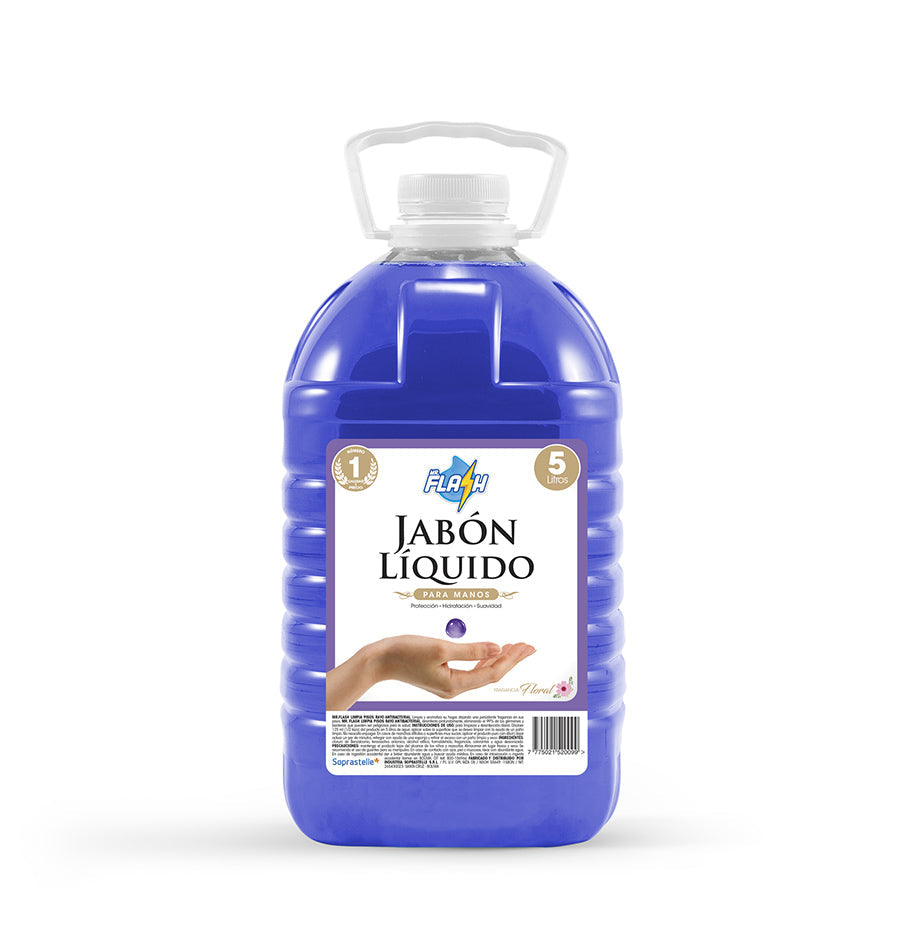 Jabón Liquido Mr. Flash 5 LT Floral