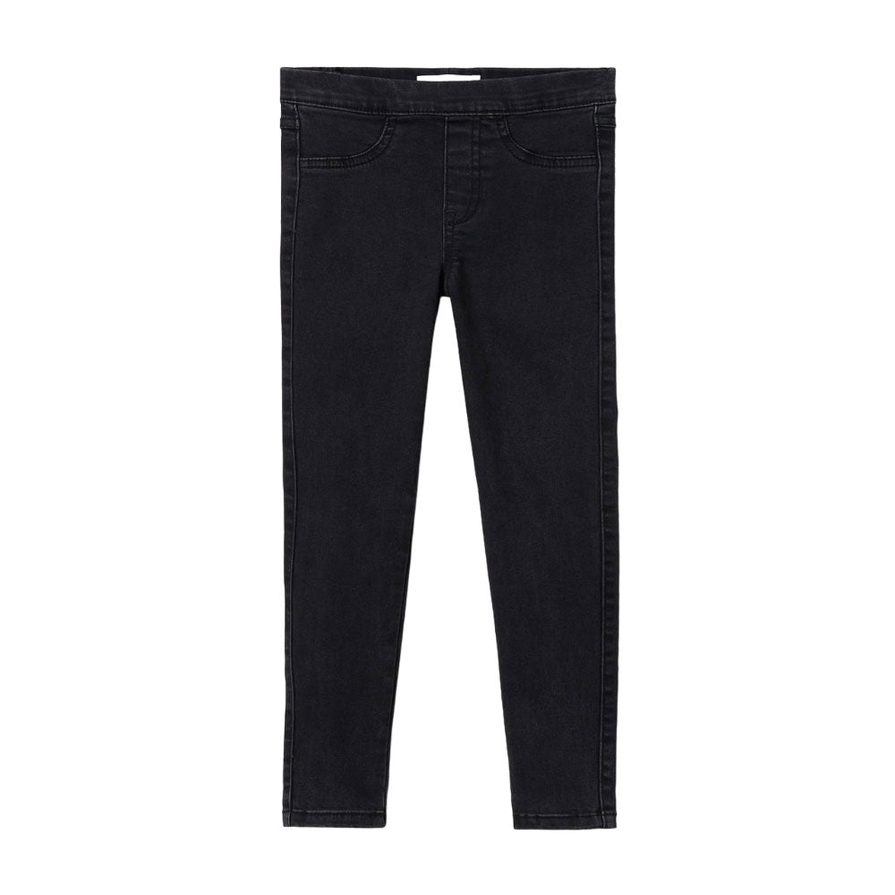 Jeans para Niña Mango Tejano Negro 27003257