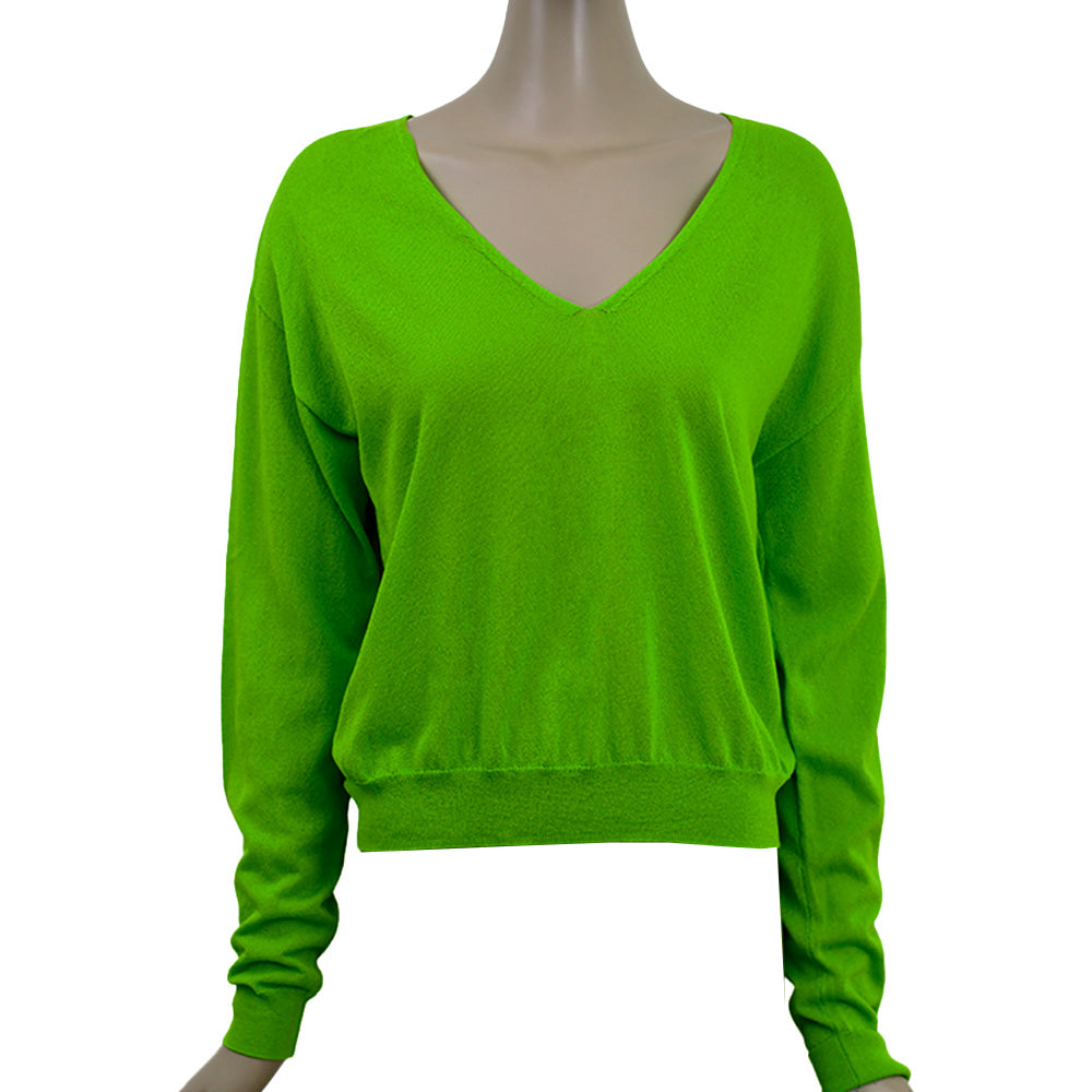 Jersey para Dama Mango Color Verde Pastel 37050454