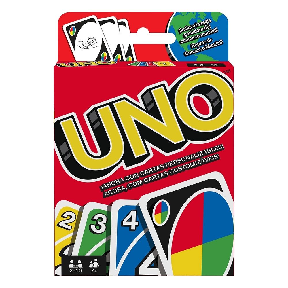 Juego de Mesa Mattel Cartas Uno