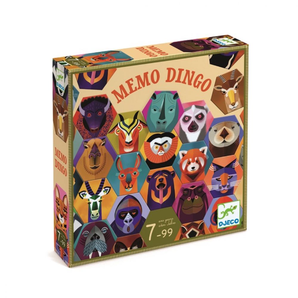 Juego Didáctico Djeco De Memoria Memodingo