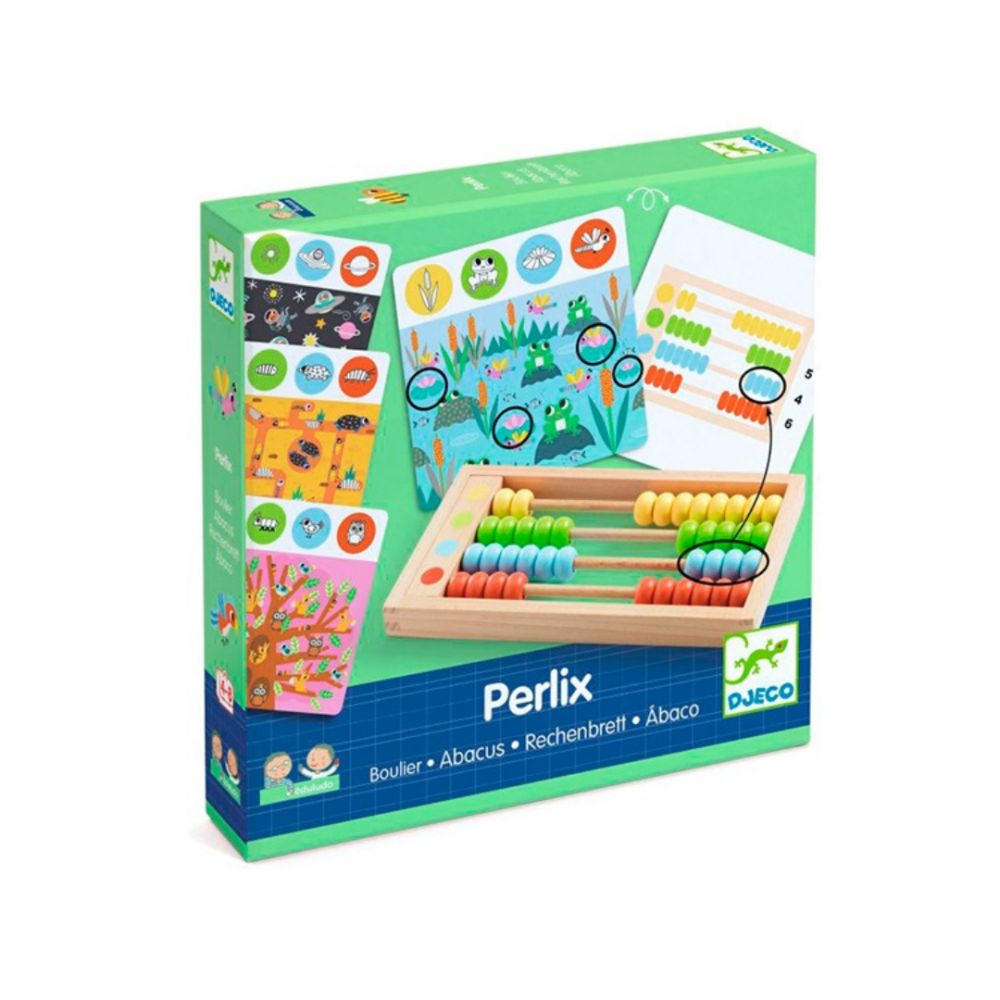 Juego Didáctico Djeco Educativo De Contar Perlix Abacus