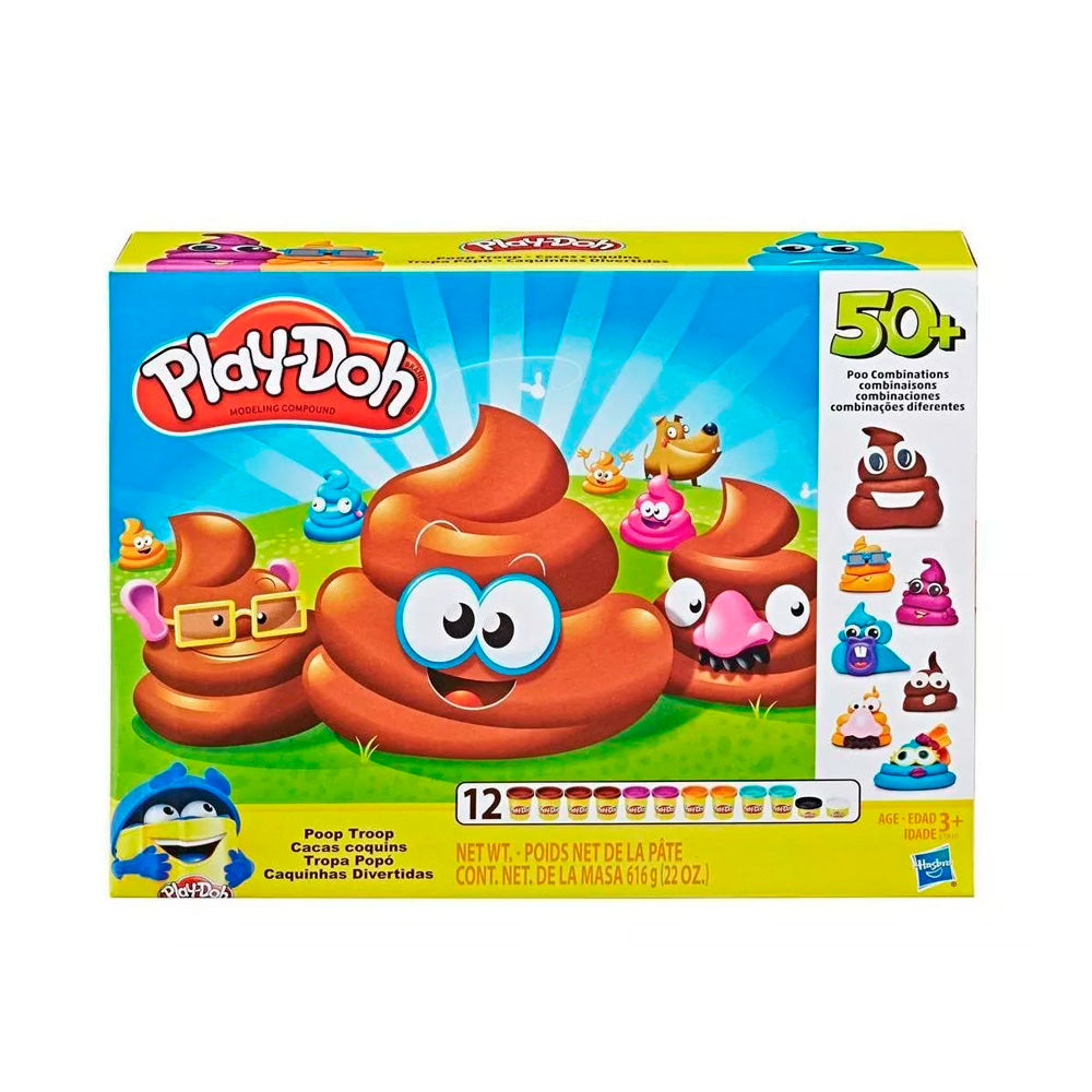 Juego Didáctico Play Doh Tropa Popo