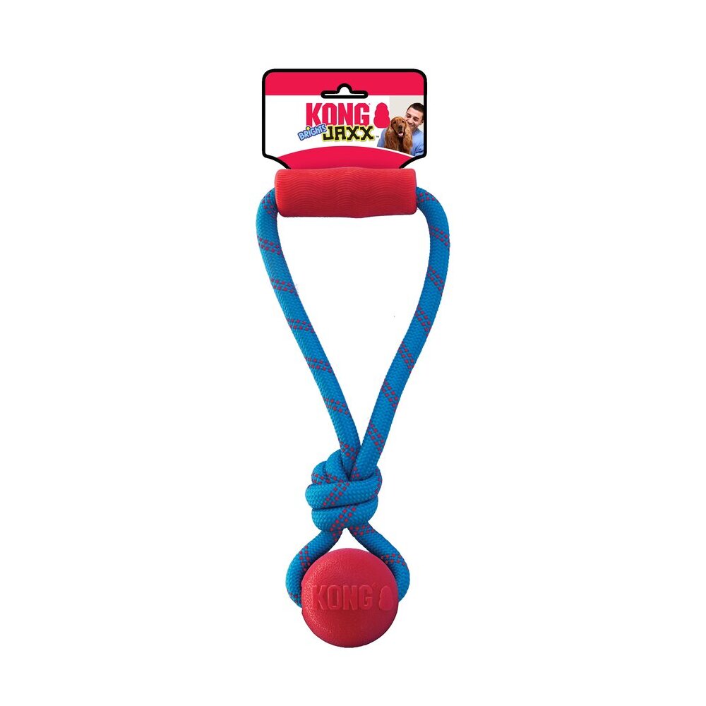 Juguete KONG Jaxx Brights Tug w/Ball