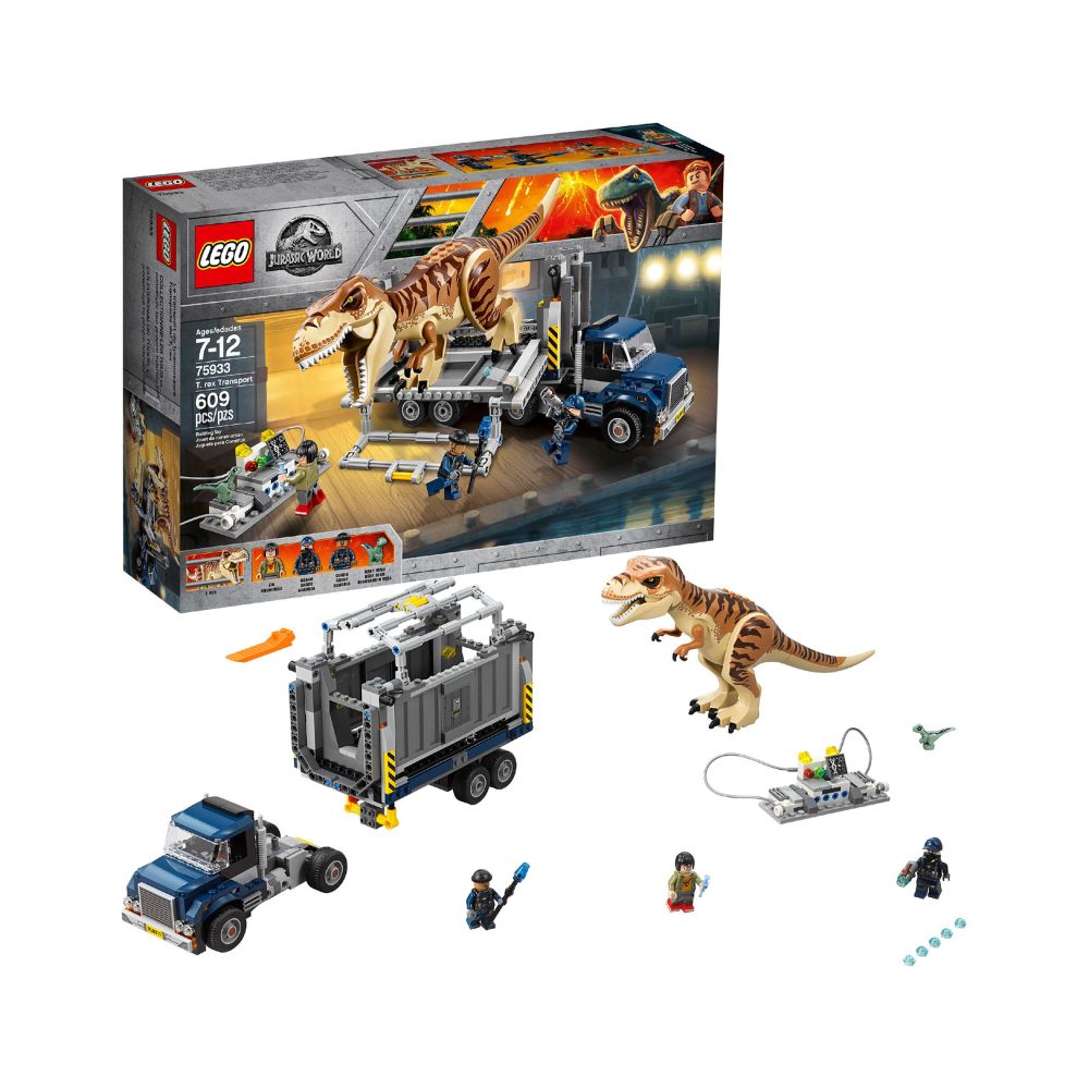 LEGO JURASSIC WORLD TRANSPORTE DEL T-REX