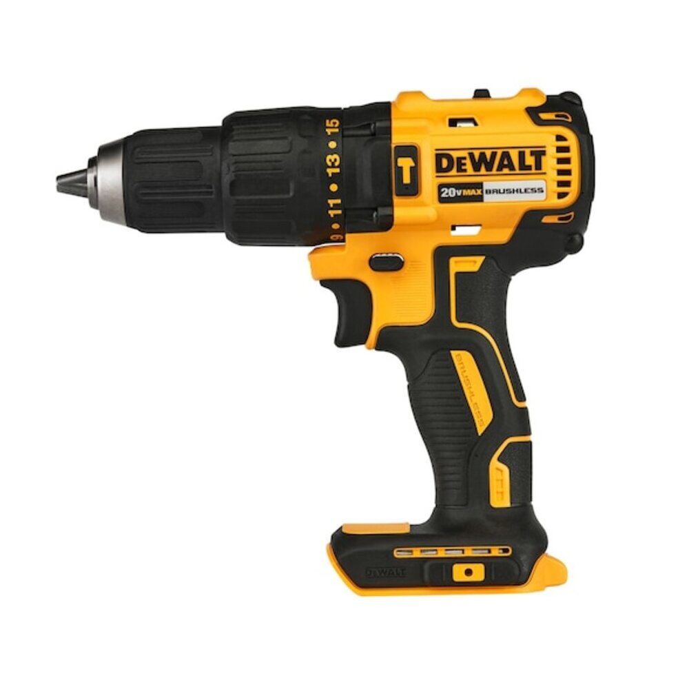 Kit de Taladro Percutor/Atornillador Dewalt de 1/2” 13mm Inalámbrico de 20V MAX*