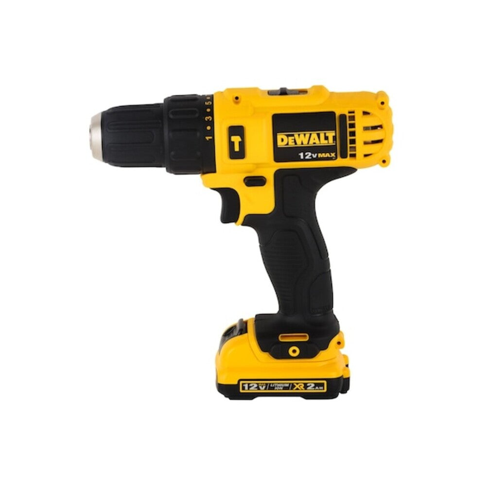 Kit de Taladro Percutor-Atornillador Inalámbrico Dewalt de 3/8" 10mm de 12V MAX*