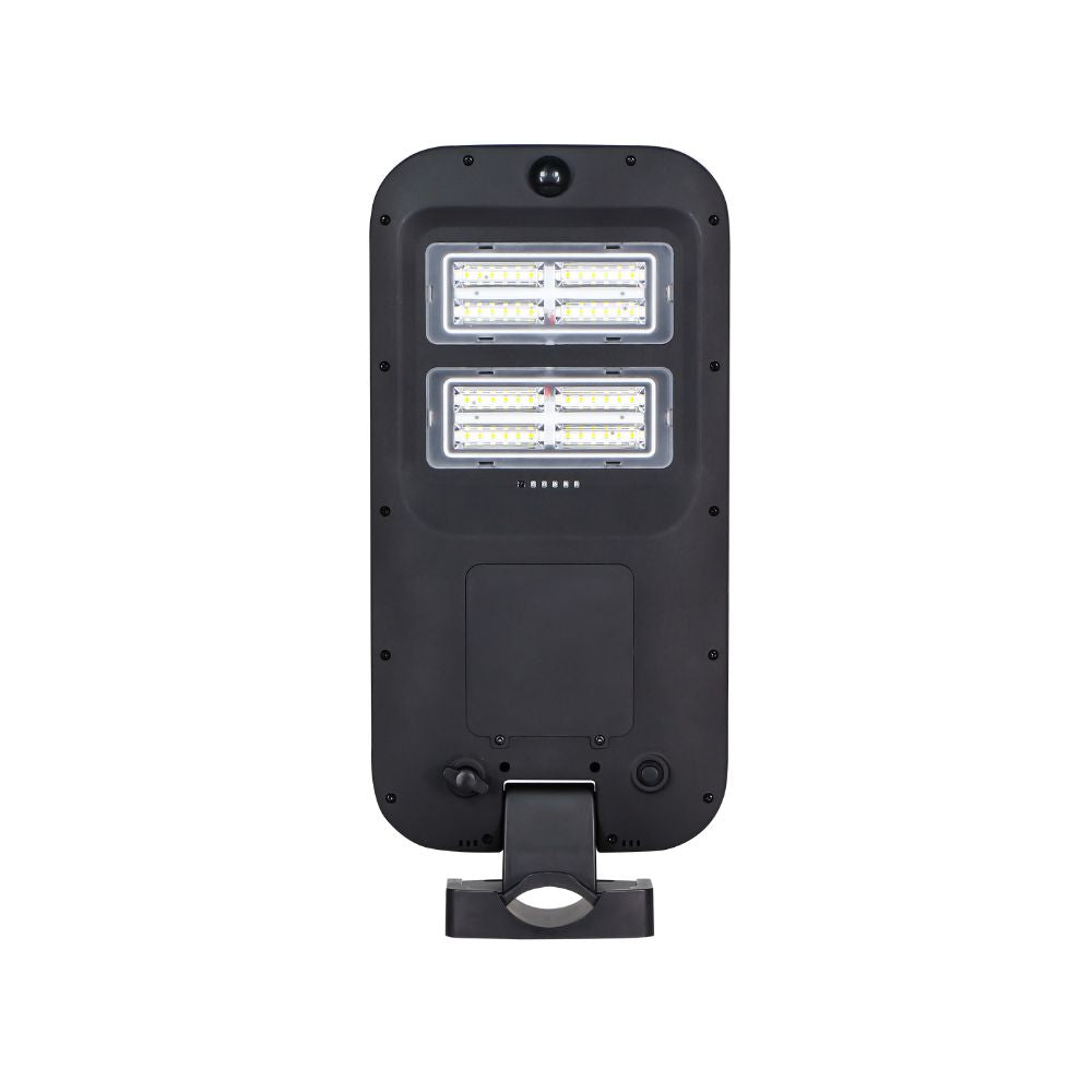 Lámpara Exterior LED Solar Huavi 100W Con Sensor de Movimiento