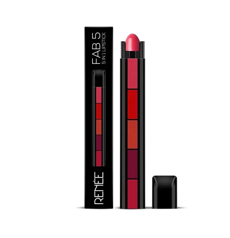 Lápiz Labial 5 en 1 con Acabado Mate RENEE FAB Fab 5