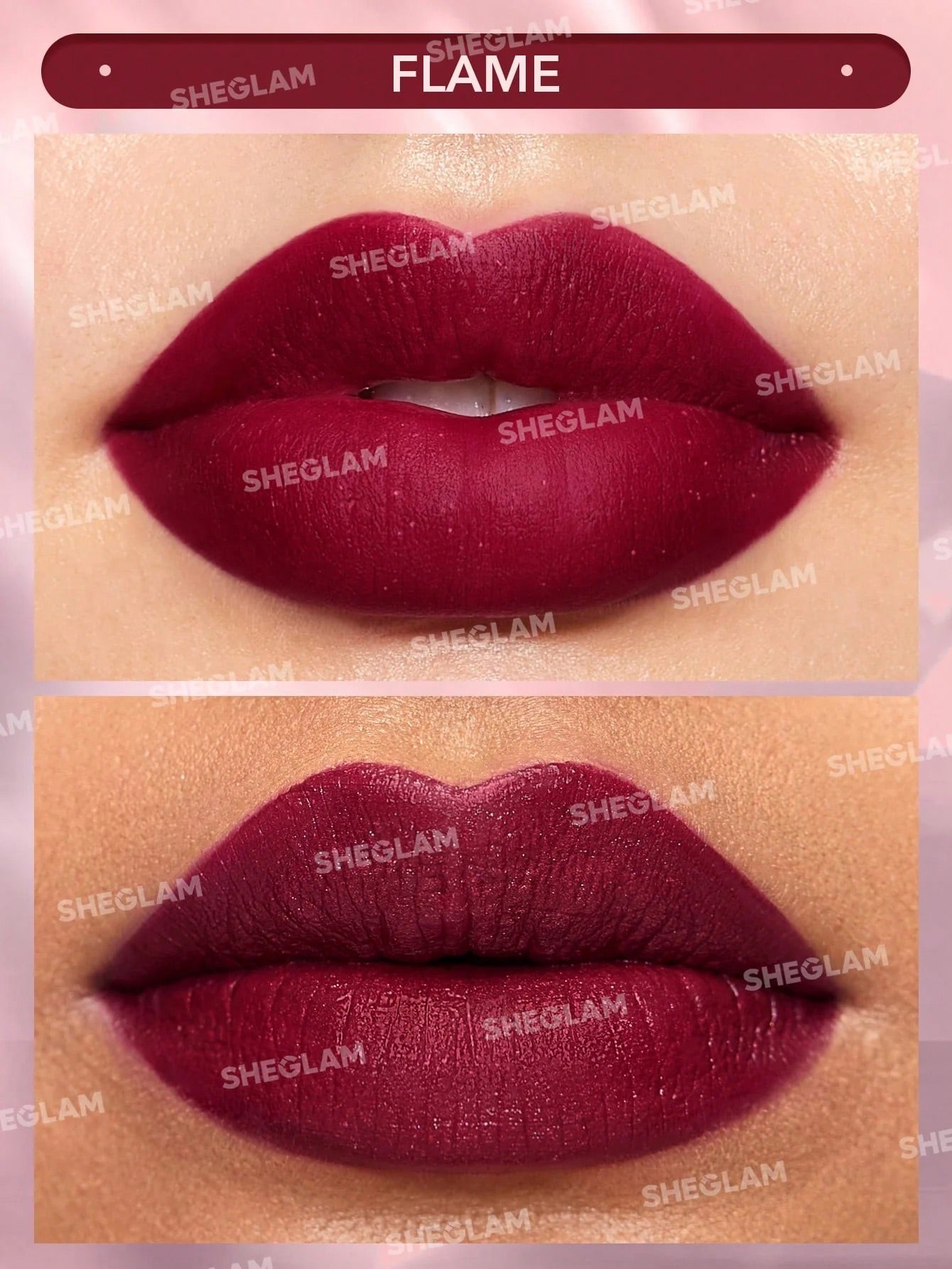 Lápiz Labial Sheglam Velvet - Flame