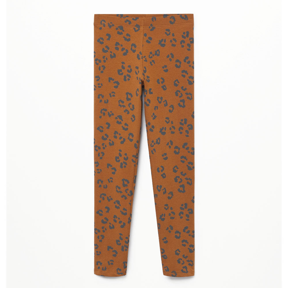 Leggings Mango Kids en Color Ocre