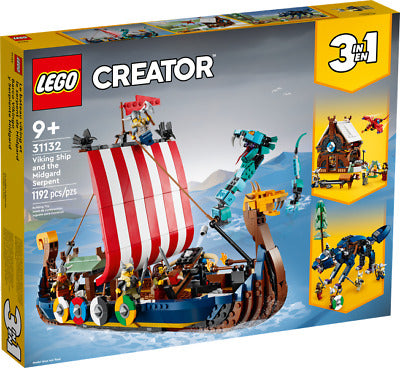 Creator Barco Lego Vikingo y Serpiente Migrad