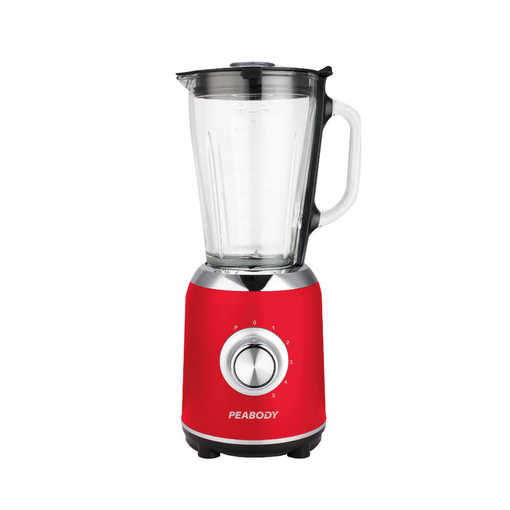 Licuadora de Mesa Peabody de 800W y 1.75 Litros Rojo