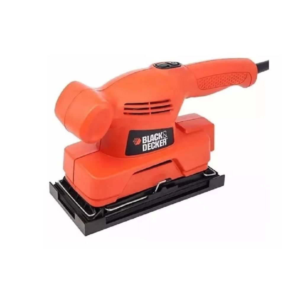 Lijadora Orbital Black and Decker 1/3 de hoja 138W Velocidad Variable