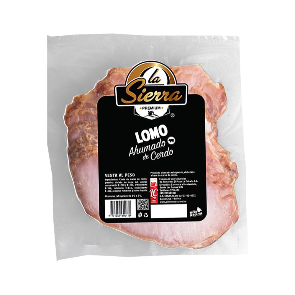 Lomo de cerdo Ahumado La Sierra Premium Feteado A/V 200 g