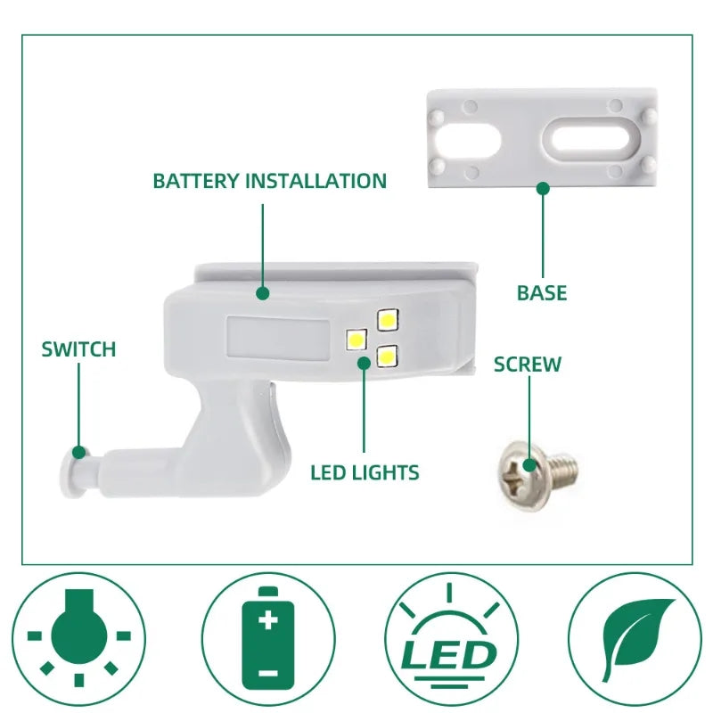 Luz Led para Bisagra