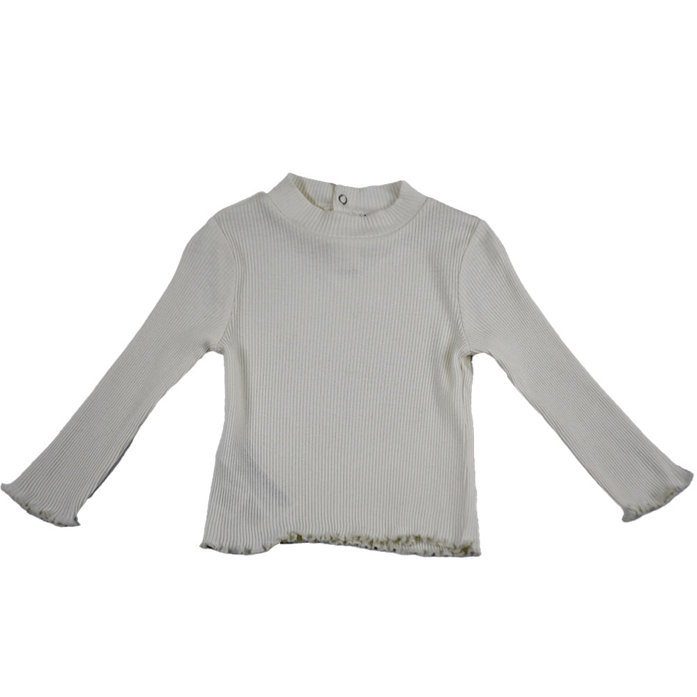 Manga Larga Mango Kids en Color Off White