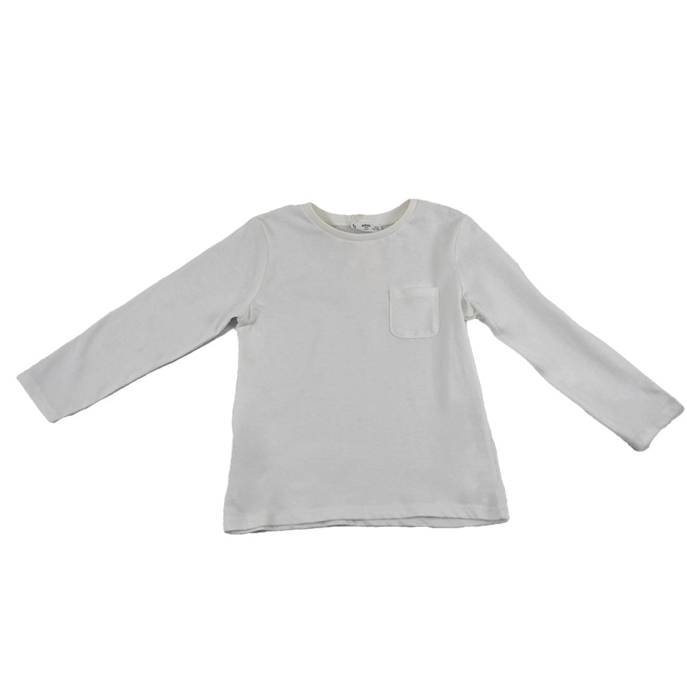 Manga Larga Mango Kids en Color Off White