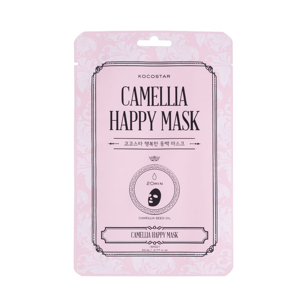 Mascarilla Camellia Happy Mask Kocostar