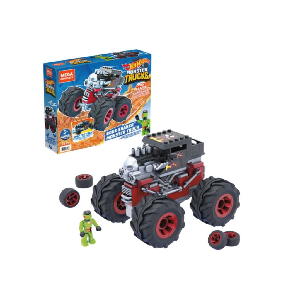 Mega Construx Hot Wheels Bone Shaker Monster Truck